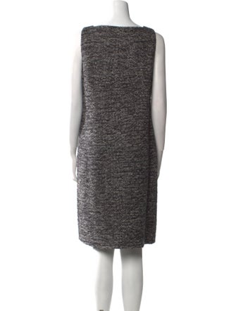 Red Valentino Virgin Wool Knee-Length Dress