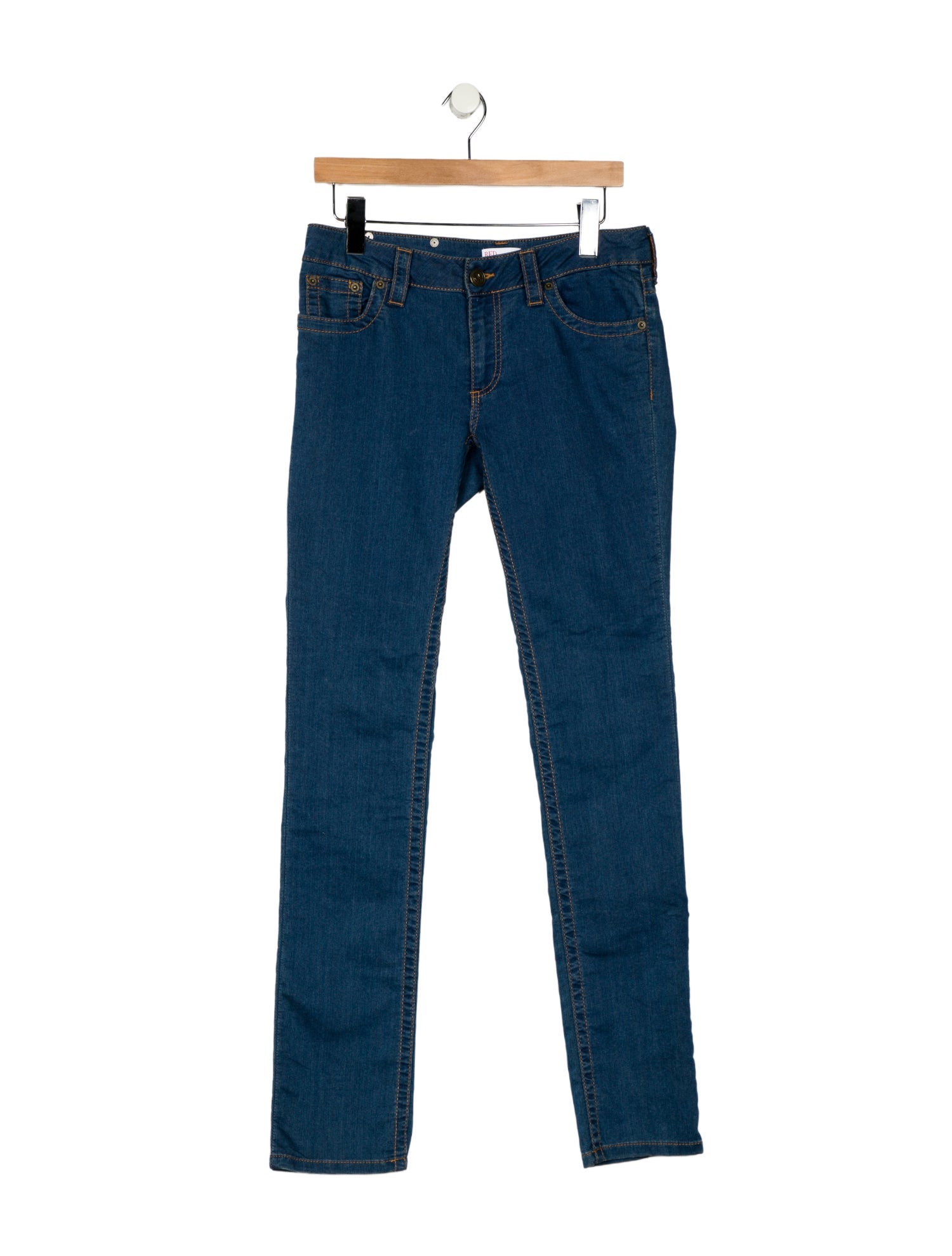 Red Valentino Low-Rise Straight Leg Jeans