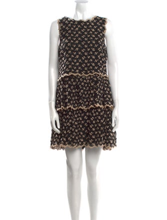 Red Valentino Silk Mini Dress