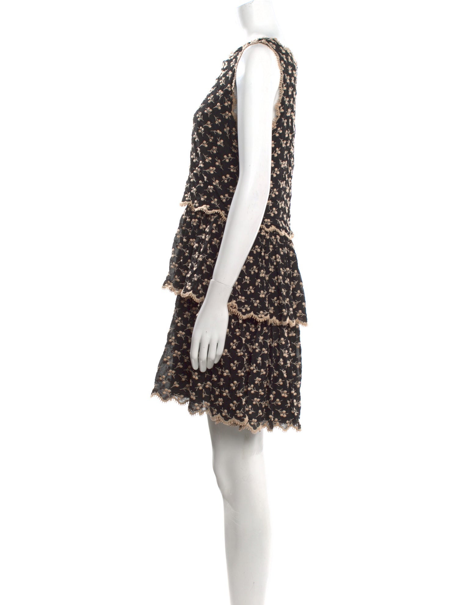 Red Valentino Silk Mini Dress