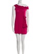 Red Valentino One-Shoulder Mini Dress