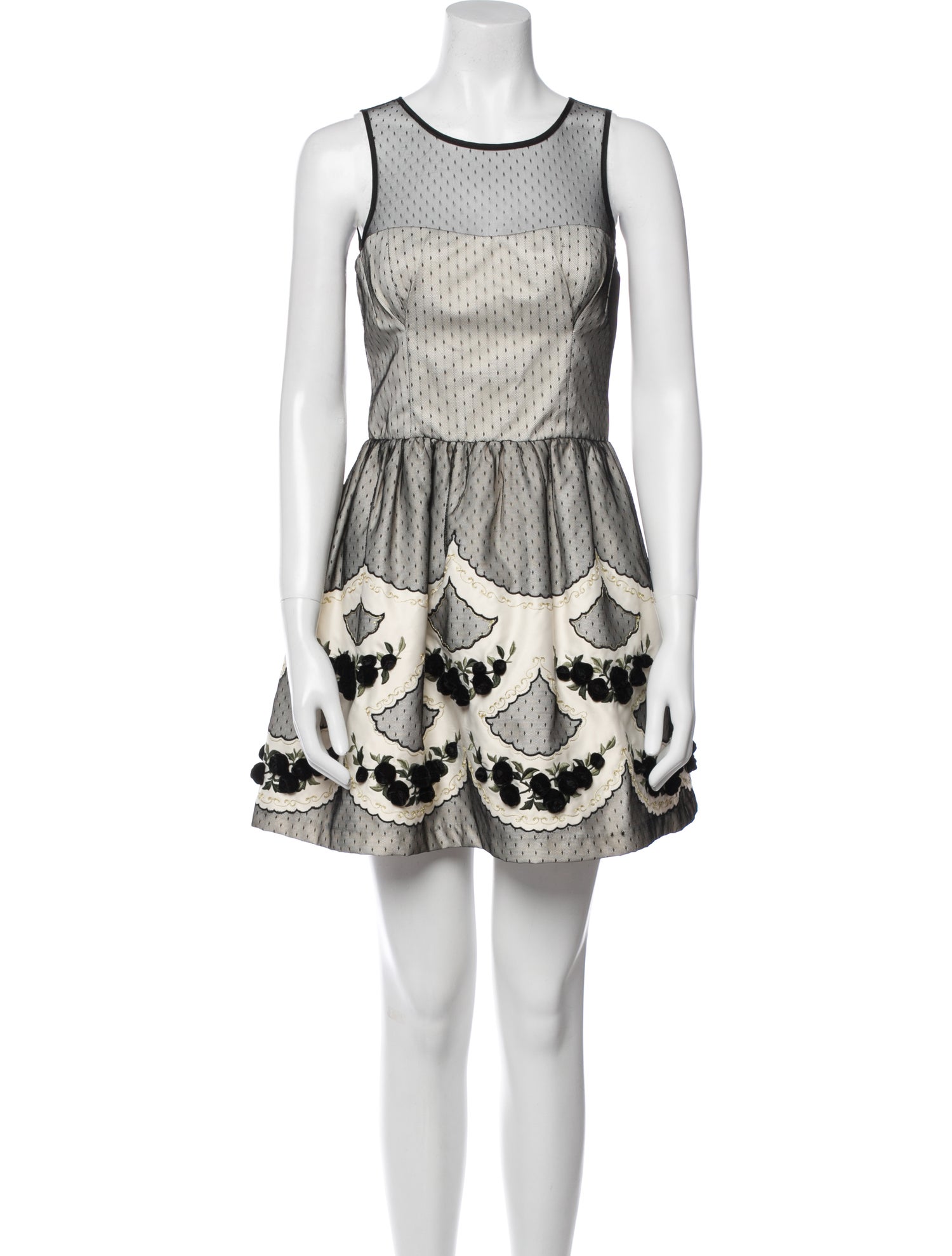 Red Valentino Printed Mini Dress w/ Tags