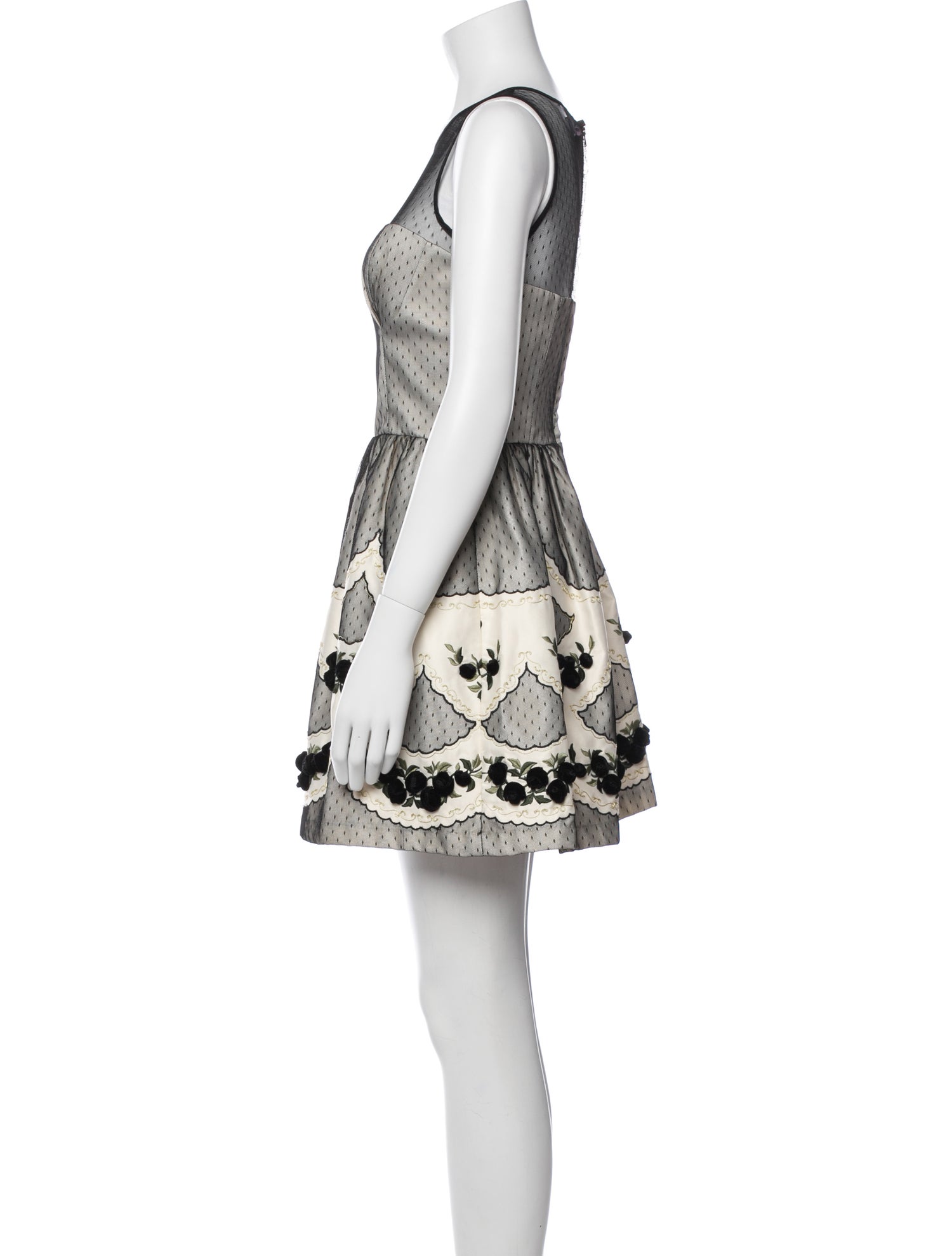 Red Valentino Printed Mini Dress w/ Tags