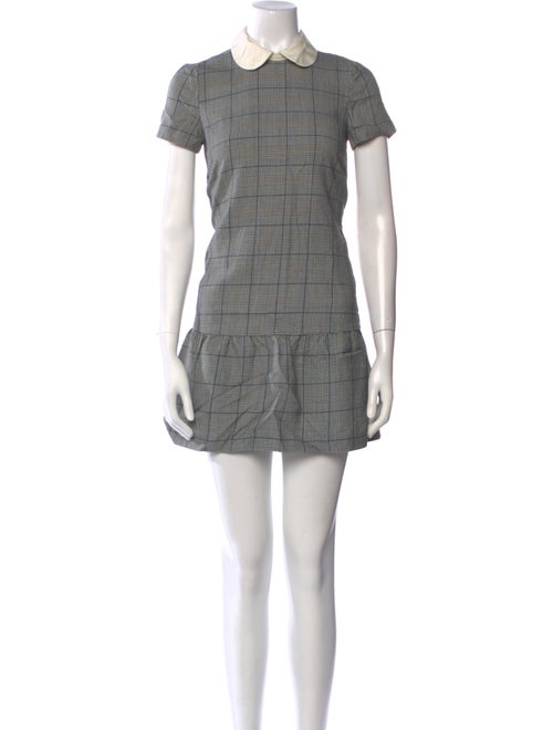 Red Valentino Virgin Wool Mini Dress