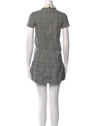 Red Valentino Virgin Wool Mini Dress