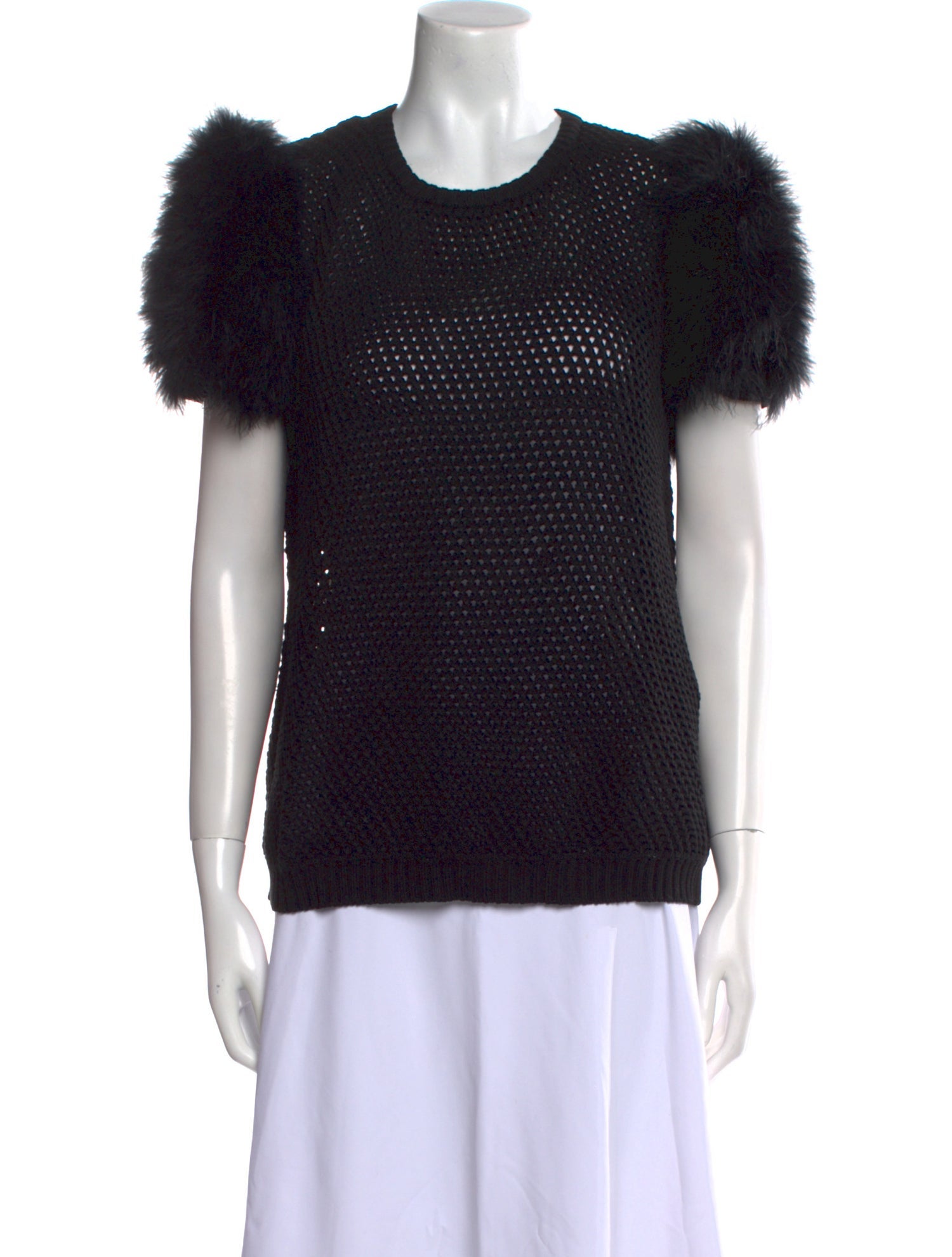 Red Valentino Crew Neck Short Sleeve Top