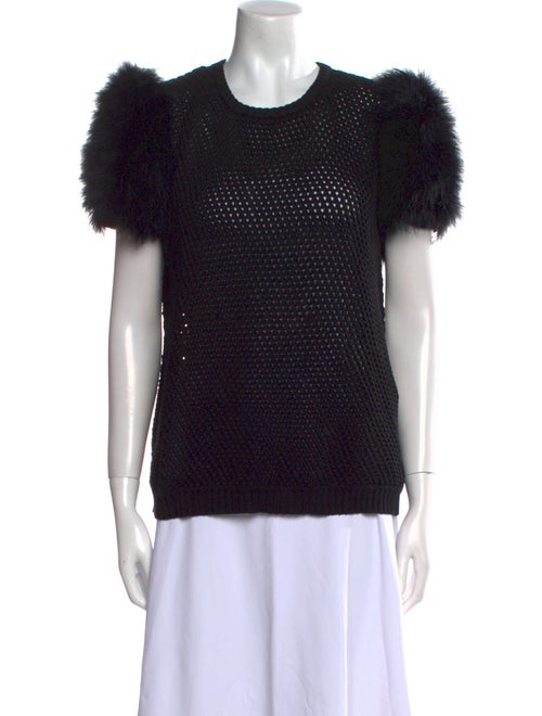 Red Valentino Crew Neck Short Sleeve Top