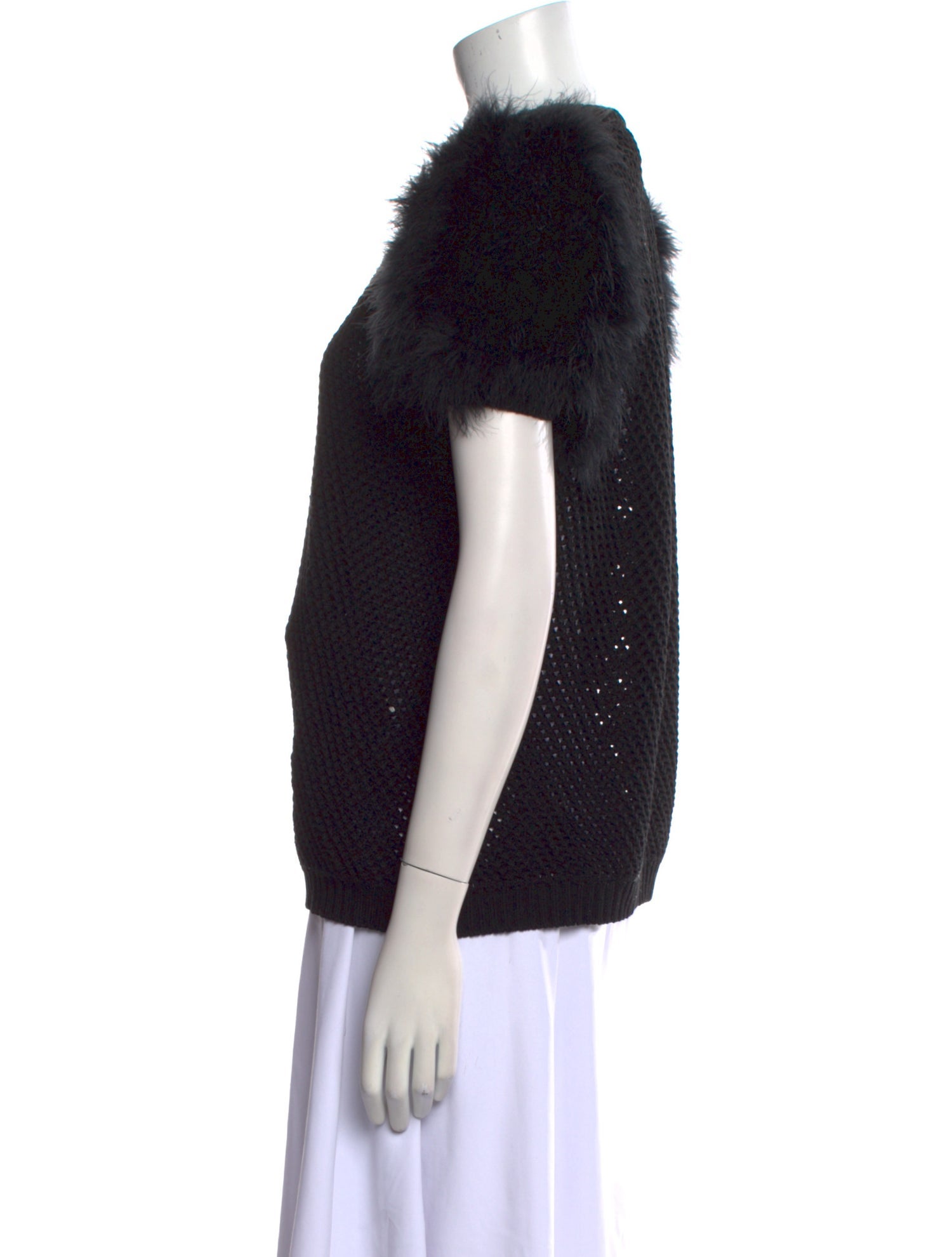 Red Valentino Crew Neck Short Sleeve Top