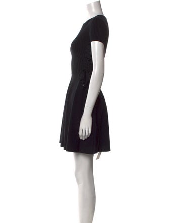 Red Valentino Crew Neck Mini Dress