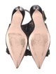 Red Valentino Glitter Glitter Accents Slingback Pumps