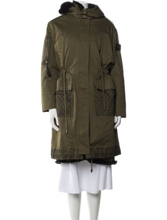 Red Valentino Nylon Parka