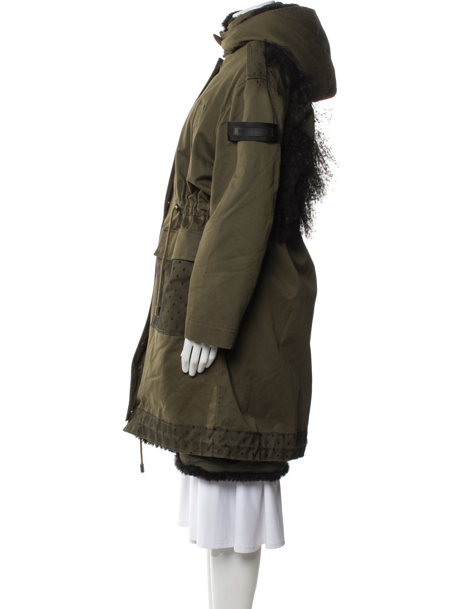 Red Valentino Nylon Parka