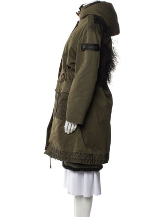 Red Valentino Nylon Parka