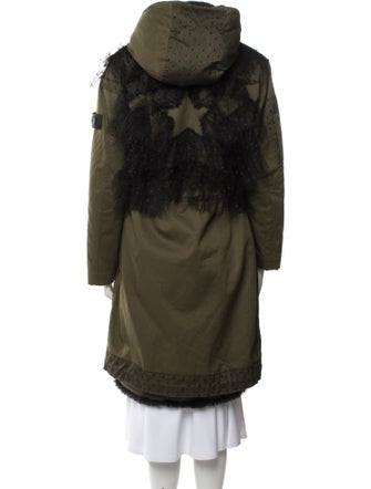 Red Valentino Nylon Parka