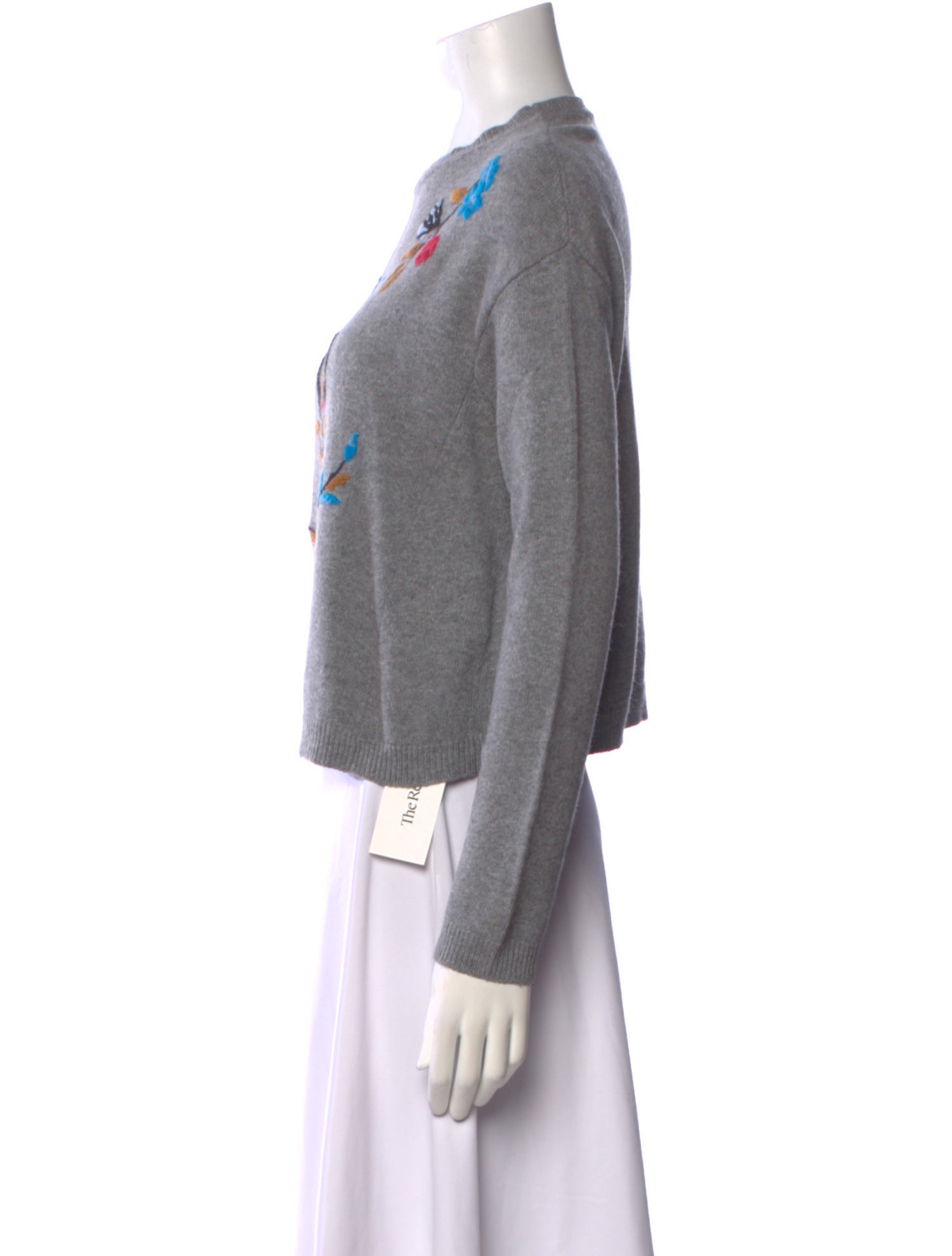 Red Valentino Graphic Print Crew Neck Sweatshirt