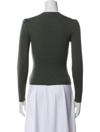 Red Valentino Virgin Wool Graphic Print Sweater