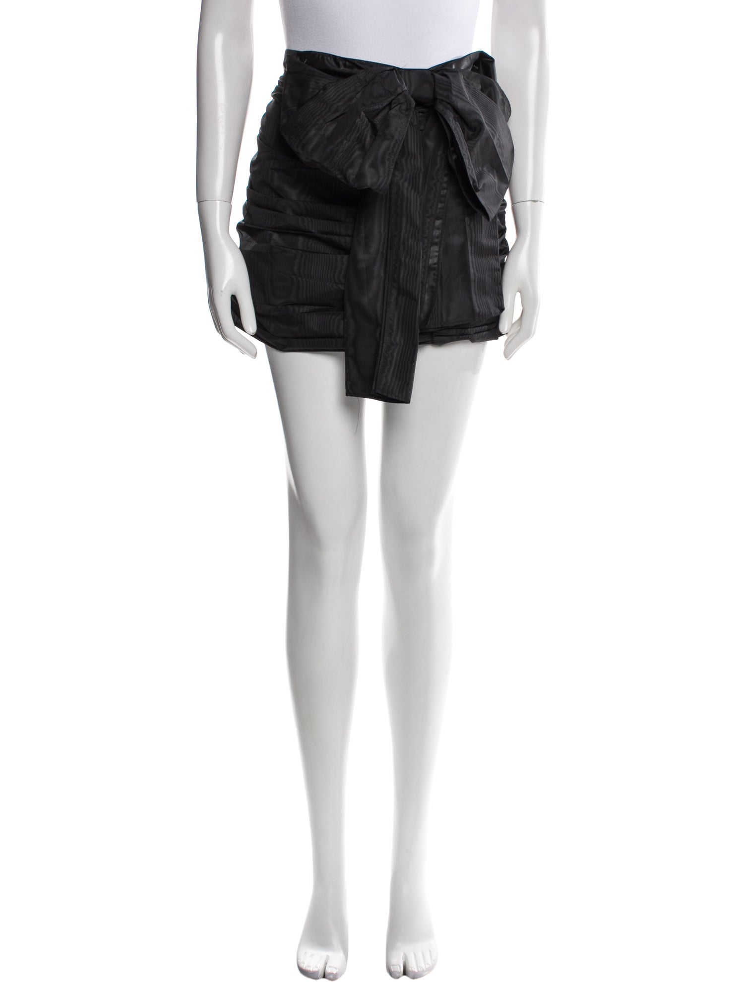 Red Valentino Bow Accents Mini Skirt