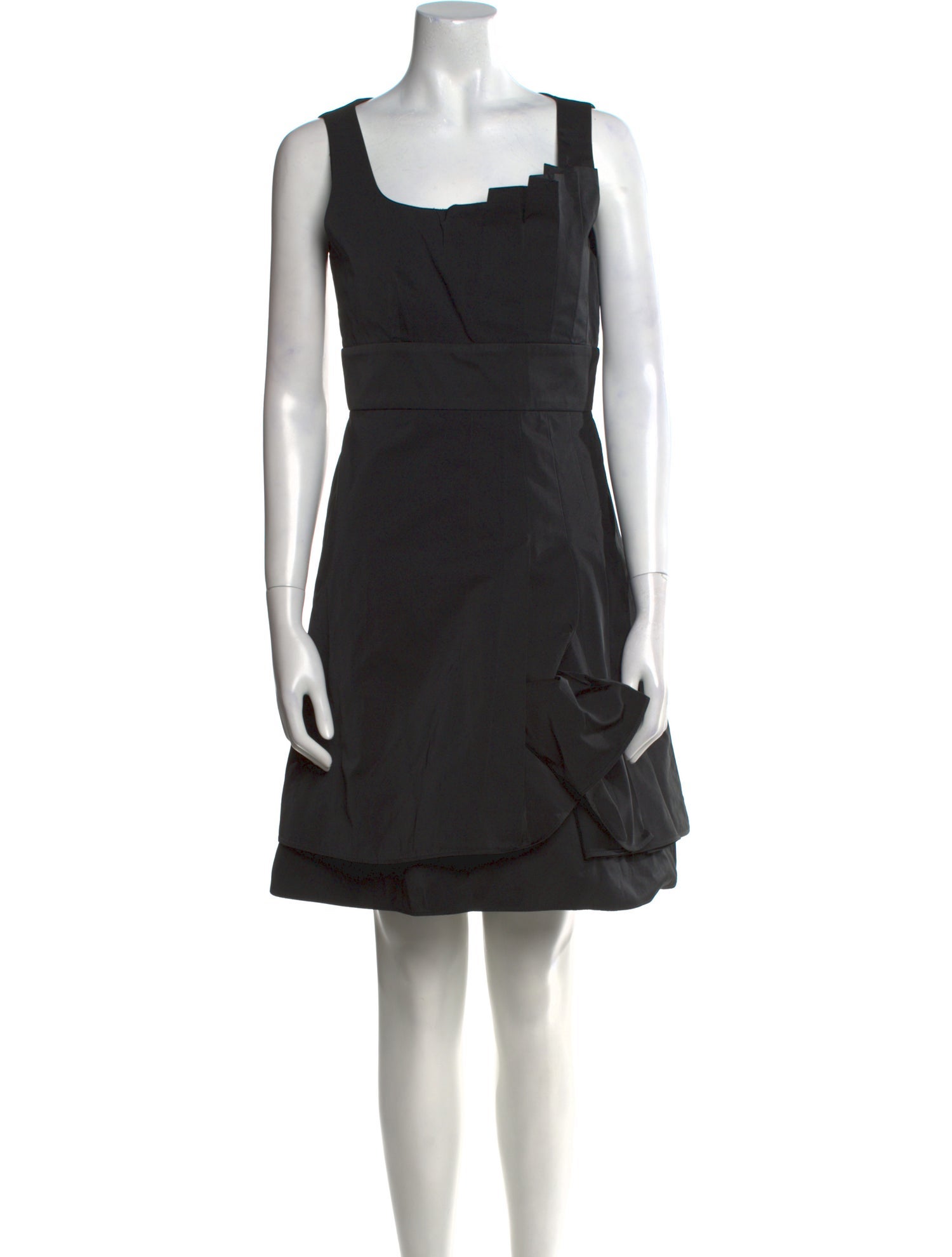 Red Valentino Square Neckline Mini Dress