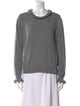 Red Valentino Virgin Wool Scoop Neck Sweater