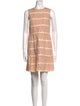 Red Valentino Striped Mini Dress