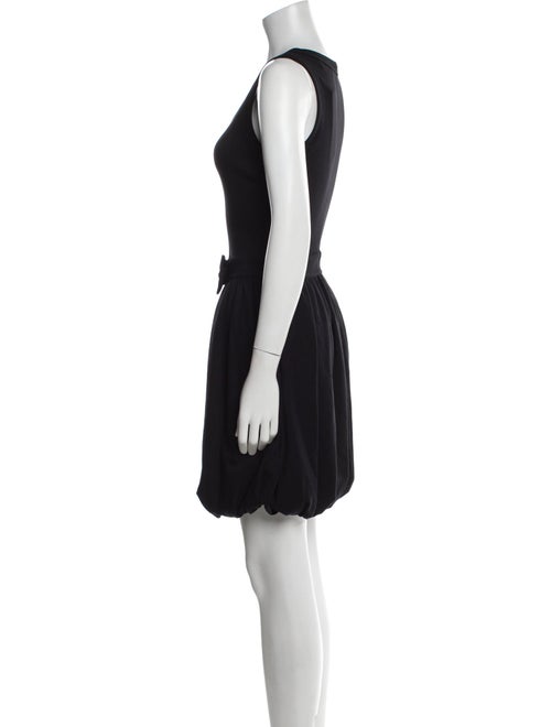 Red Valentino Scoop Neck Mini Dress