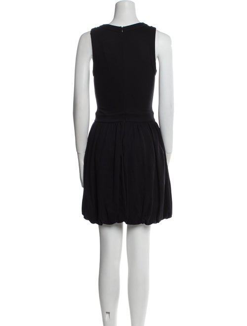Red Valentino Scoop Neck Mini Dress