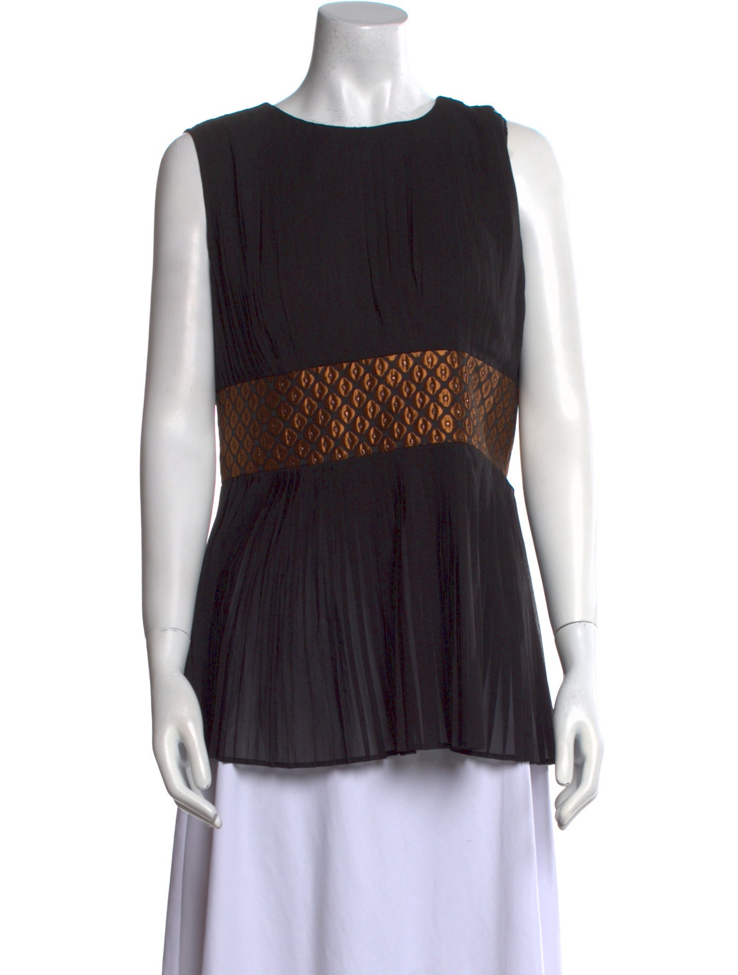 Red Valentino Silk Printed Blouse