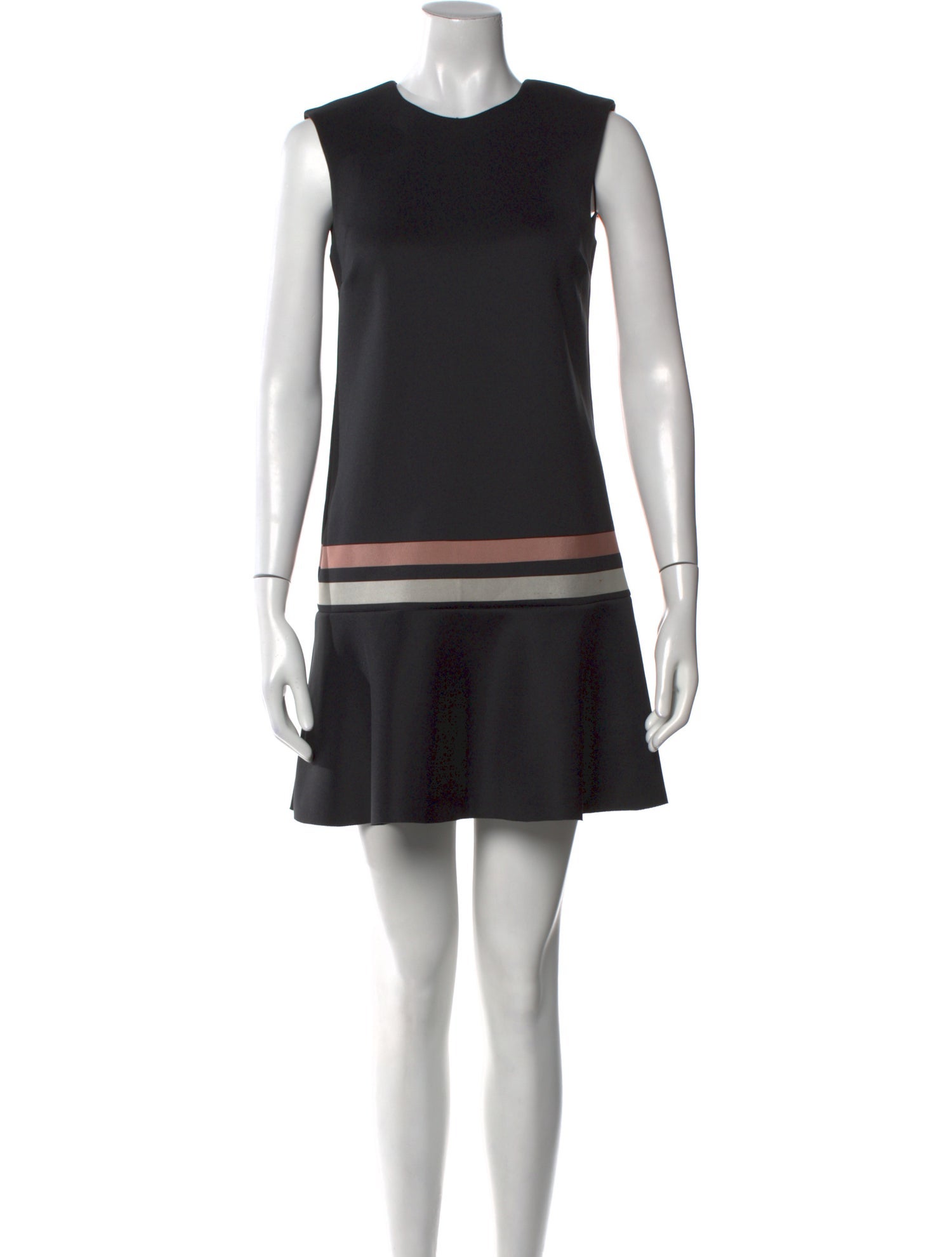 Red Valentino Striped Mini Dress