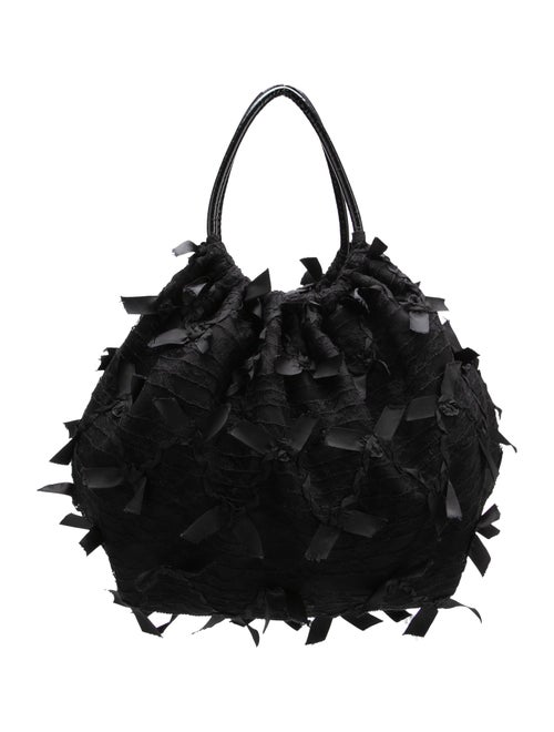 Red Valentino Satin Top Handle Bag