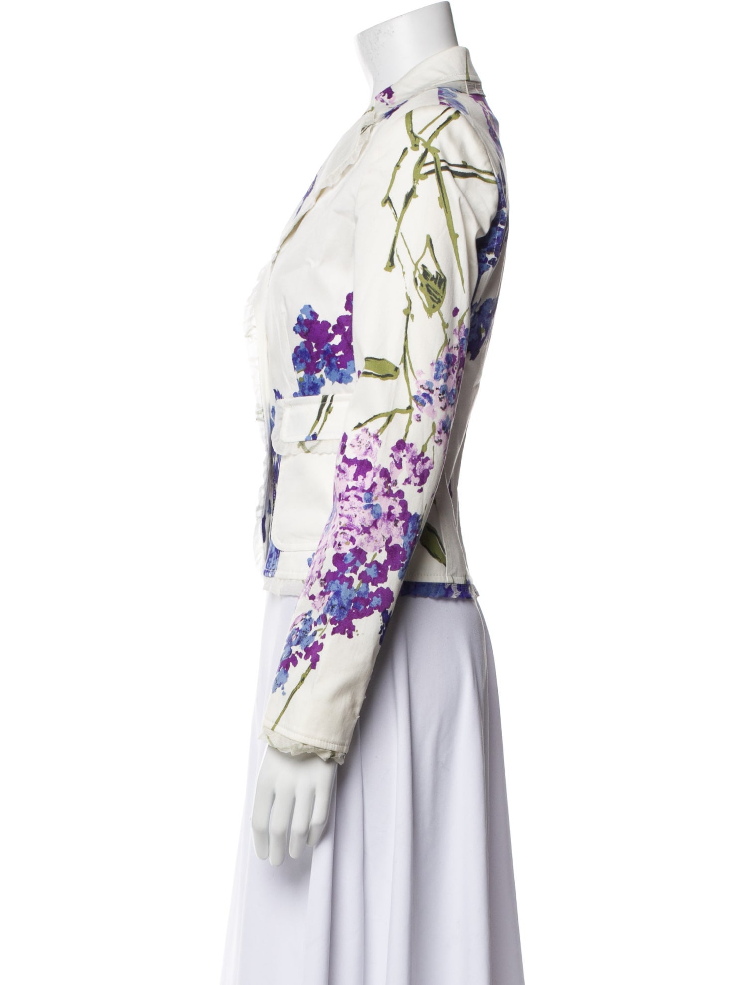 Red Valentino Floral Print Jacket