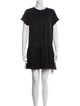 Red Valentino Crew Neck Mini Dress