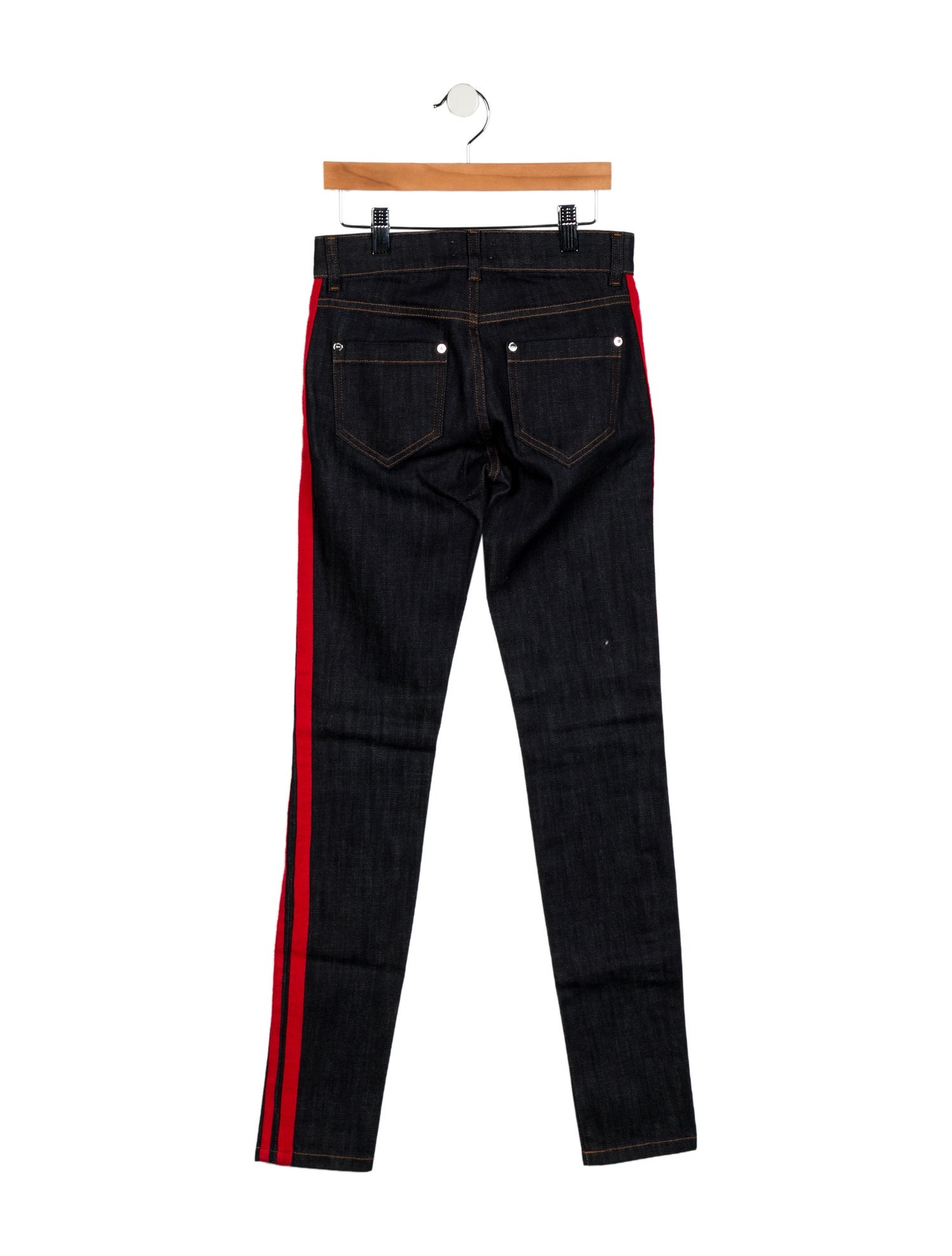Red Valentino Mid-Rise Skinny Leg Jeans