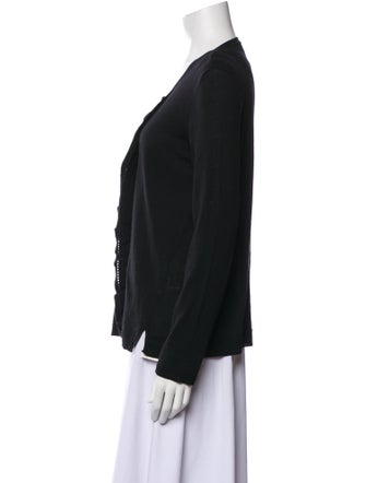 Red Valentino Virgin Wool Scoop Neck Sweater