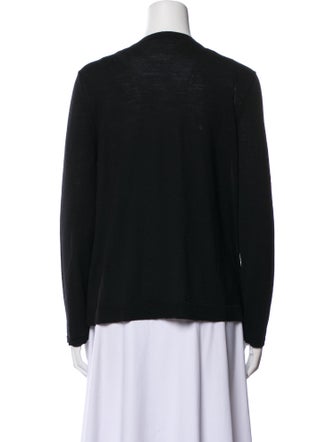 Red Valentino Virgin Wool Scoop Neck Sweater