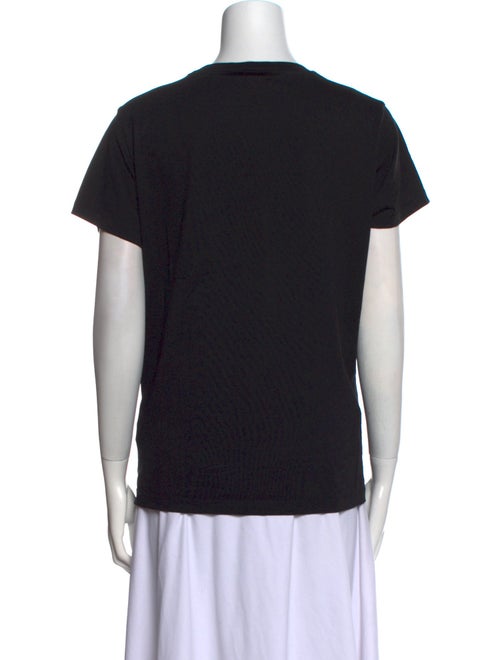 Red Valentino Patterned Crew Neck T-Shirt