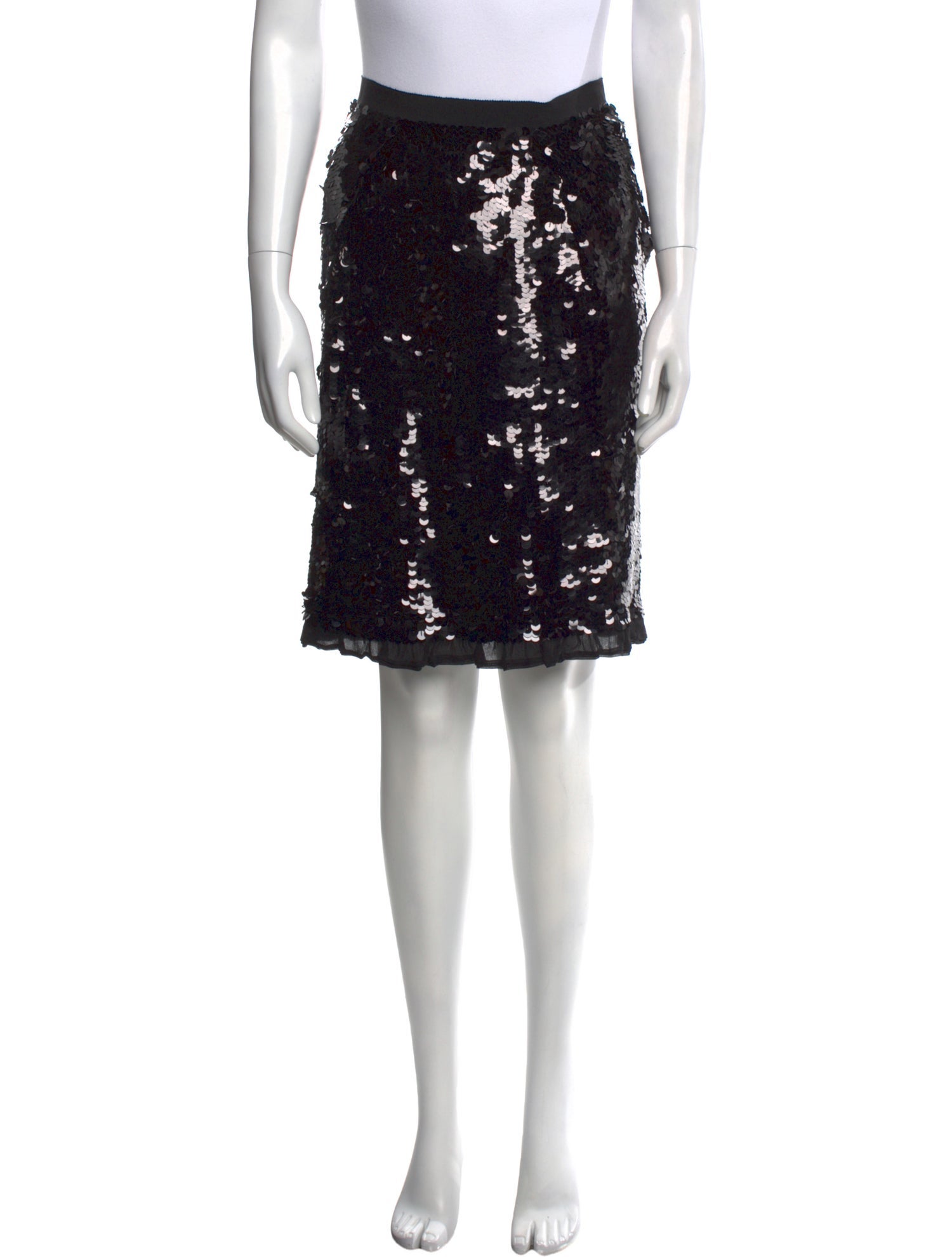 Red Valentino Wool Knee-Length Skirt w/ Tags