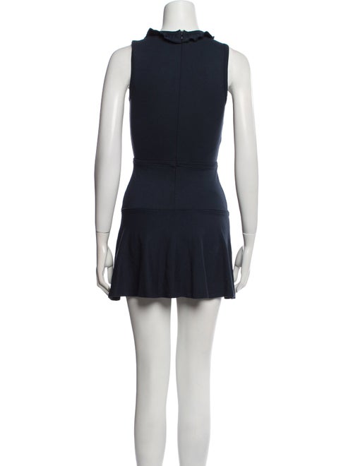 Red Valentino Crew Neck Mini Dress