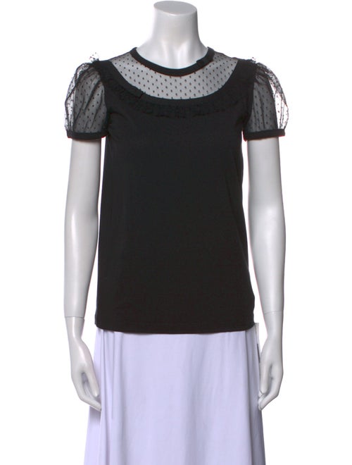 Red Valentino Crew Neck Short Sleeve T-Shirt