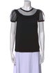 Red Valentino Crew Neck Short Sleeve T-Shirt