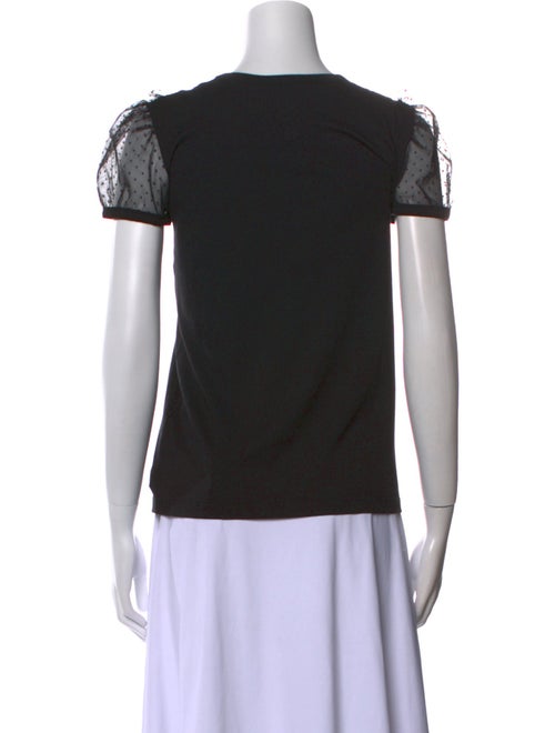 Red Valentino Crew Neck Short Sleeve T-Shirt