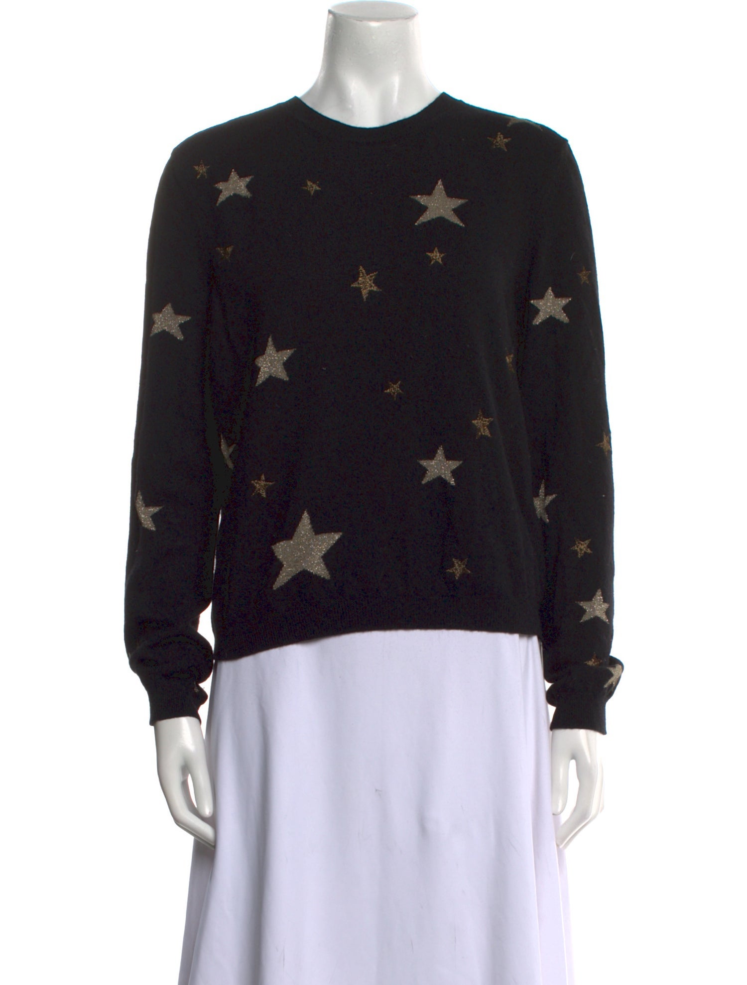 Red Valentino Wool Printed Sweater