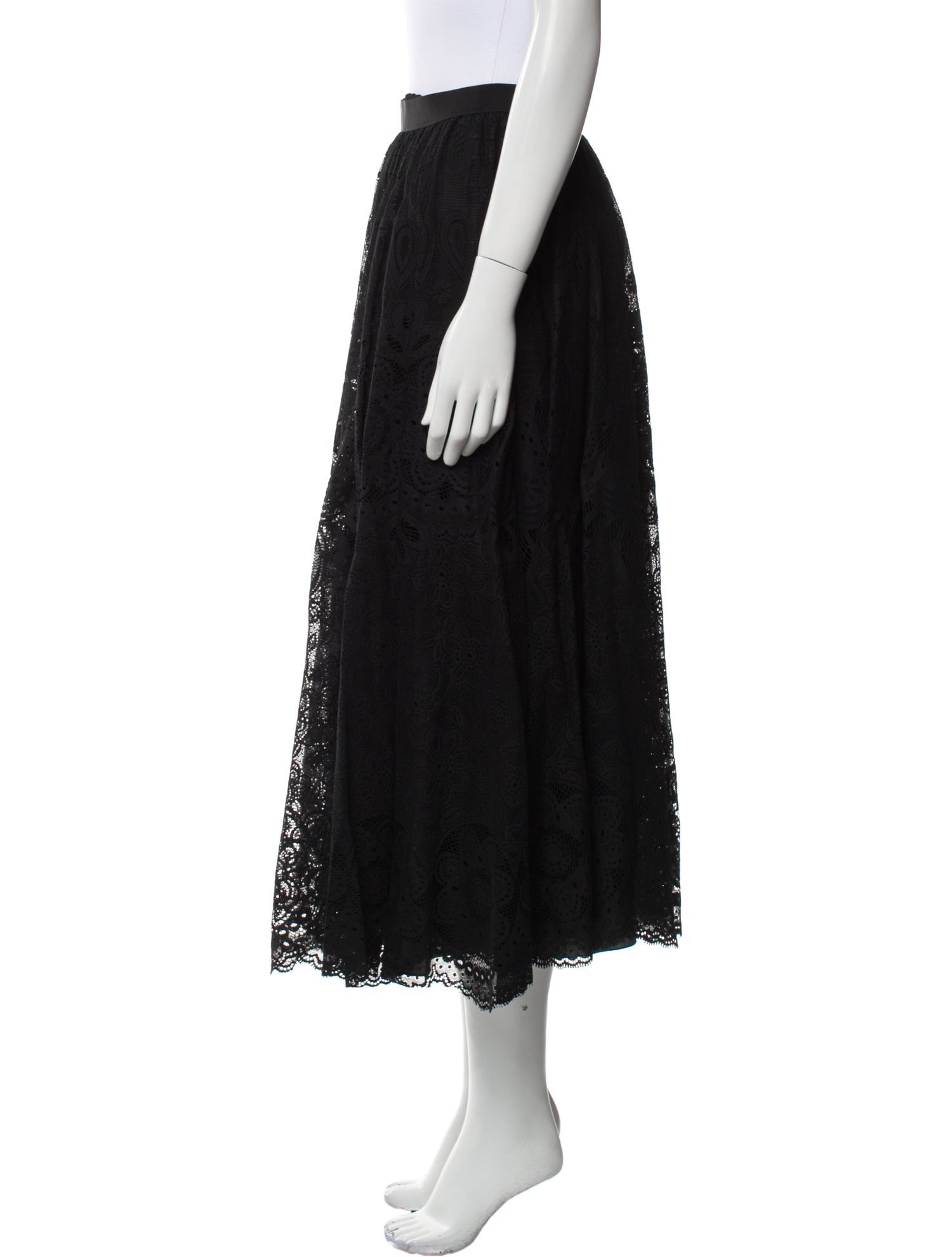 Red Valentino Midi Length Skirt