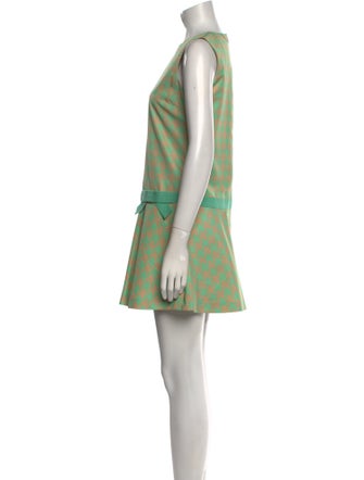 Red Valentino Printed Mini Dress