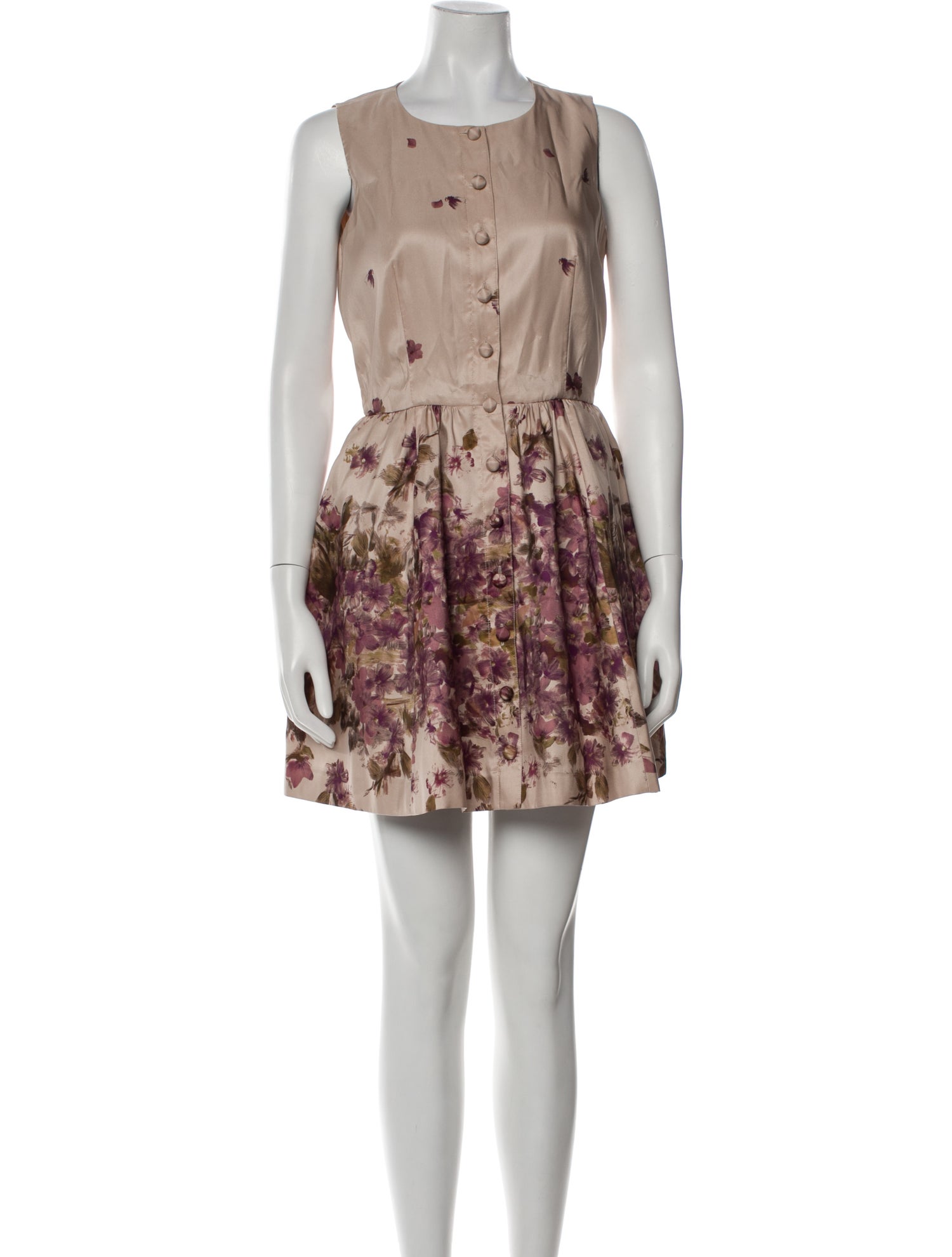 Red Valentino Printed Mini Dress w/ Tags