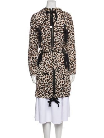 Red Valentino Animal Print Evening Jacket