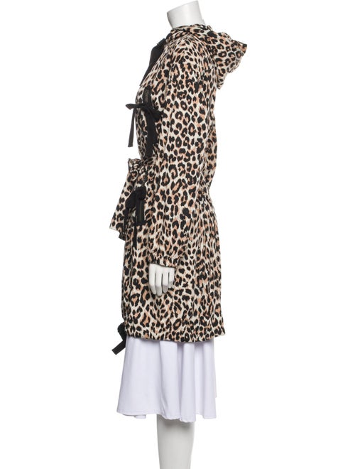 Red Valentino Animal Print Evening Jacket