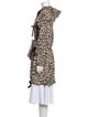 Red Valentino Animal Print Evening Jacket
