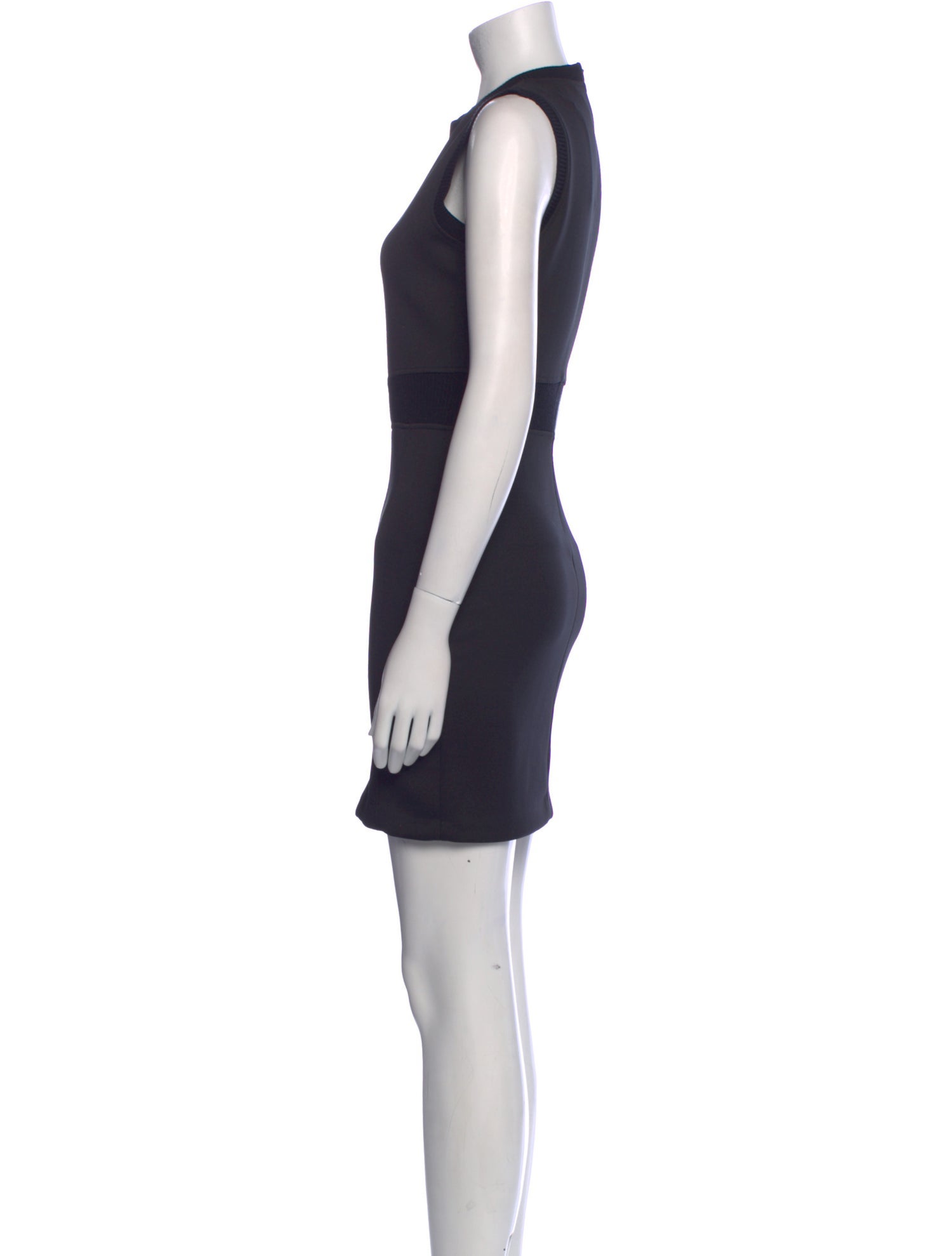 Red Valentino Crew Neck Mini Dress