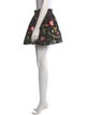 Red Valentino Floral Print Mini Skirt
