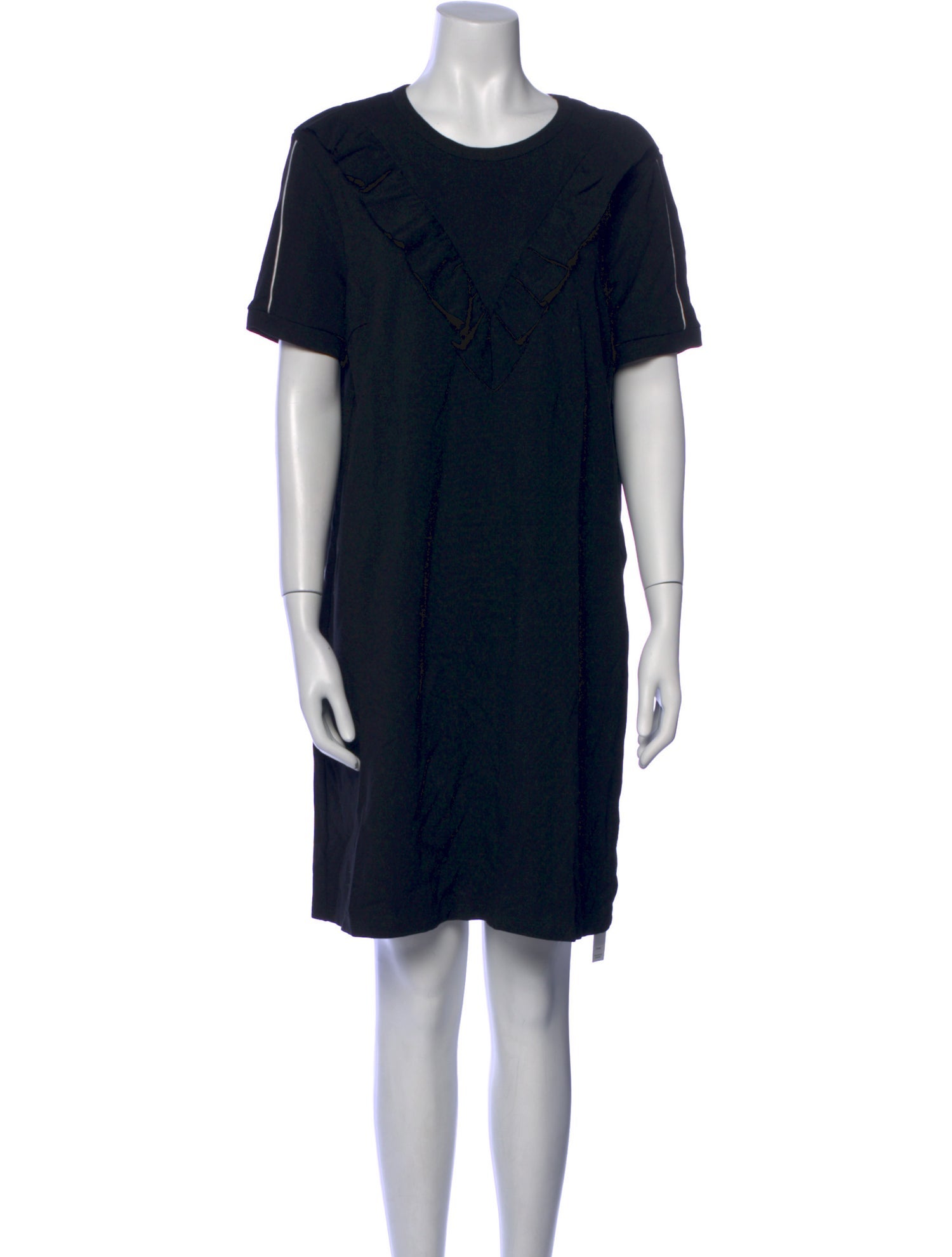 Red Valentino Virgin Wool Mini Dress